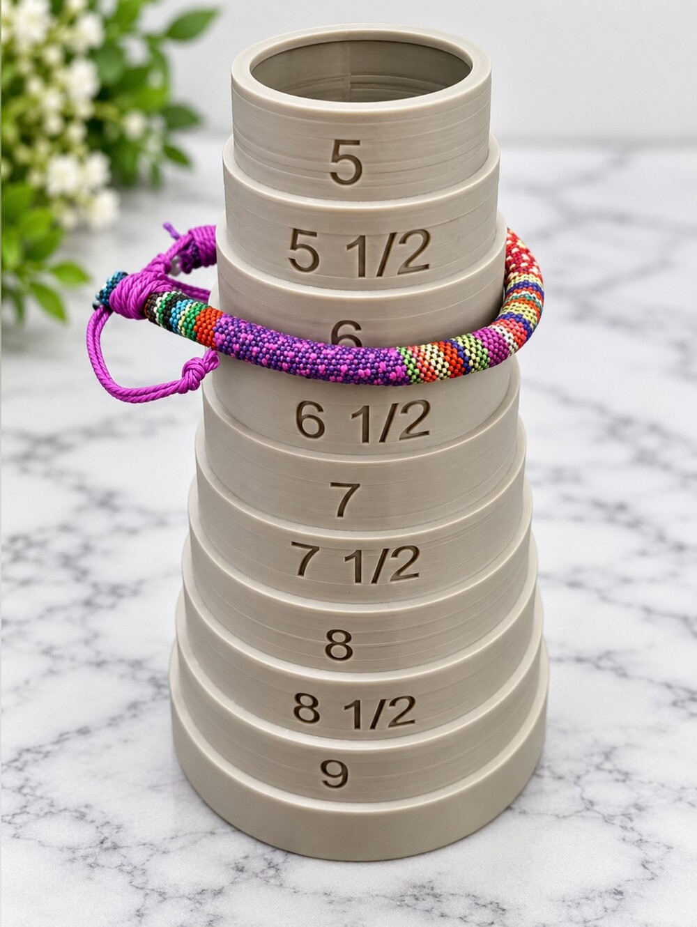 Woven Rope Bangle Bracelet - Picture 2 of 2